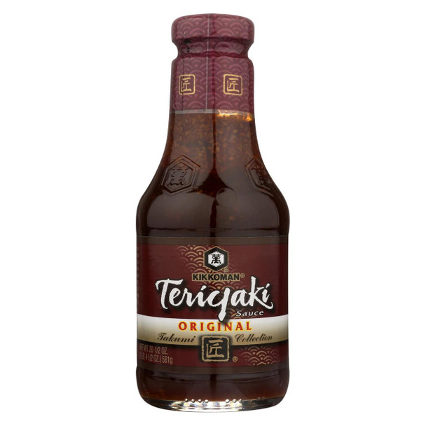 Kikkoman Teriyaki Marinade and Sauce - Case of 6 - 20.5 oz.