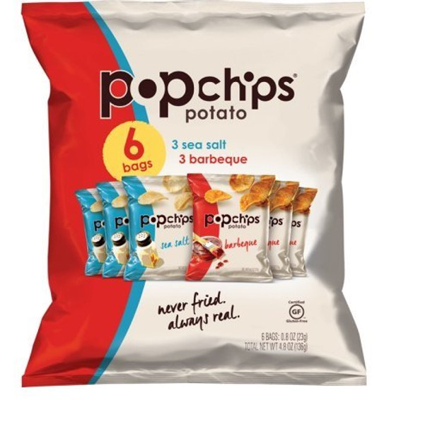 Popchips Potato Chip - Case of 12 - 4.8 oz.