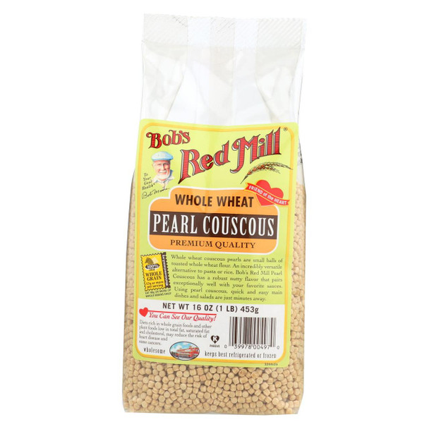 Bob's Red Mill - Whole Wheat Pearl Couscous - 16 oz - Case of 4