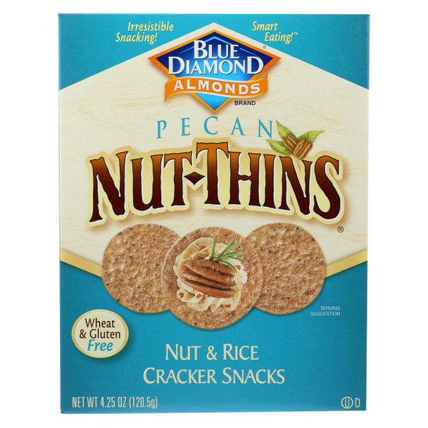 Blue Diamond - Nut-Thin Pecan Nut Crackers - 4.25 oz