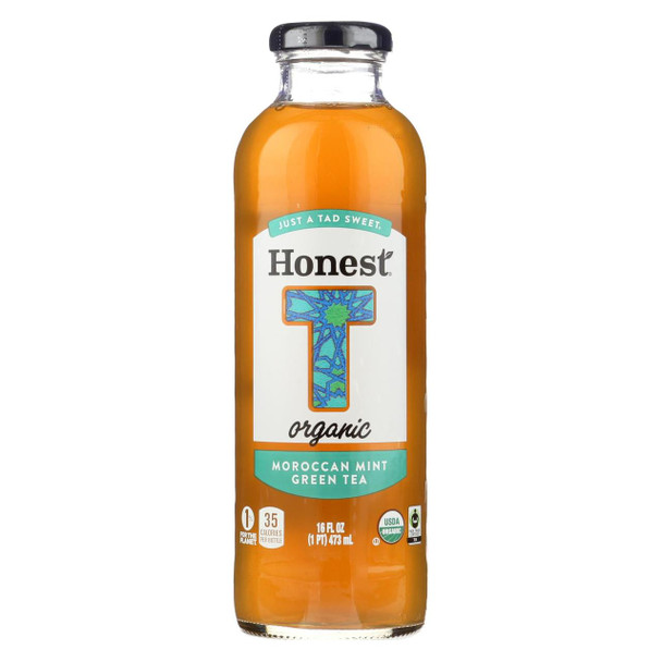 Honest Tea Organic Bottled Tea - Moroccan Mint - 16 fl oz