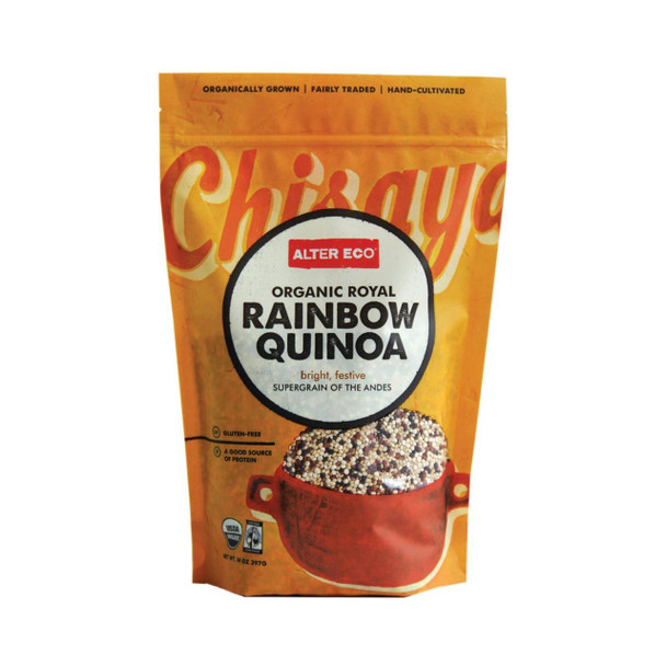 Alter Eco Americas Quinoa - Organic Rainbow Heirloom - Case of 25 - 1 lb.