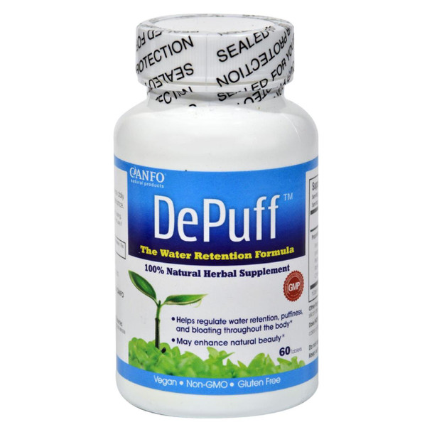 Canfo Natural Products DePuff - 60 Tablets