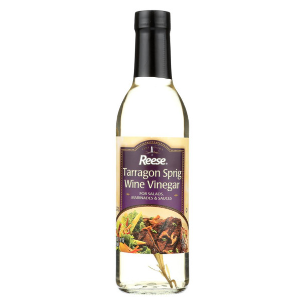 Reese Vinegar - Tarragon Spring - Case of 6 - 12.7 fl oz