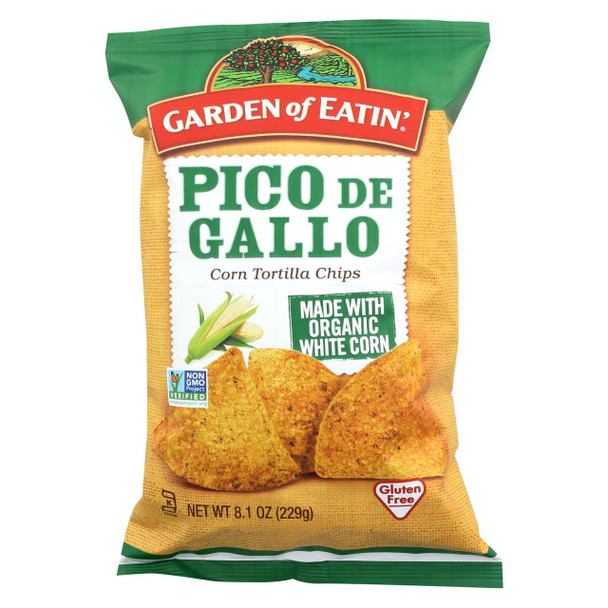 Garden of Eatin' Tortilla Chip Pico De Gallo - Pico De Gallo - Case of 12 - 8.1 oz.