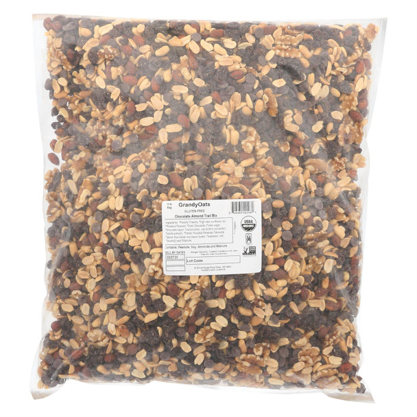 Grandy Oats Trail Mix Chocolate Almond - Single Bulk Item - 10LB