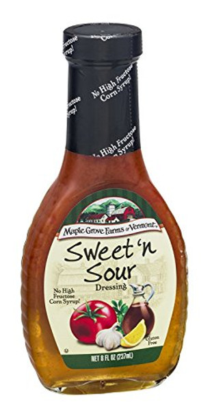 Maple Grove Farms - Salad Dressing - Sweet and Sour Dressing - 8 Fl oz.