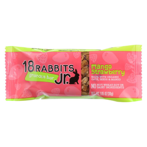 18 Rabbits Bar Mango Strawberry Bar - Case Of 16 - 1.05 Oz