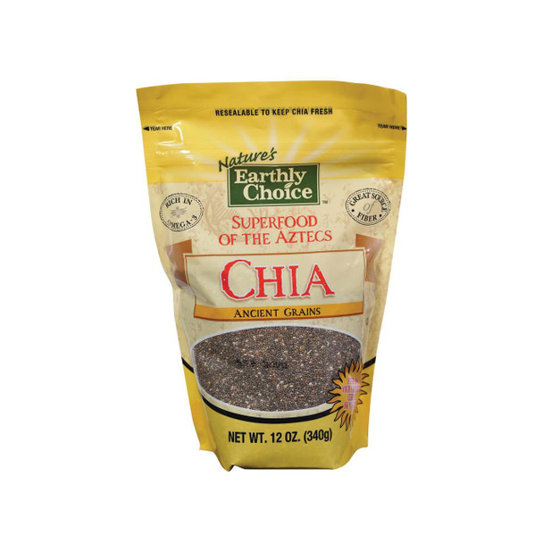 Nature's Earthly Choice Chia Ancient Grains - Case of 6 - 12 oz.