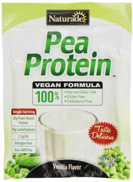 Naturade Pea Protein Packet - Case of 12 - 1.3 oz