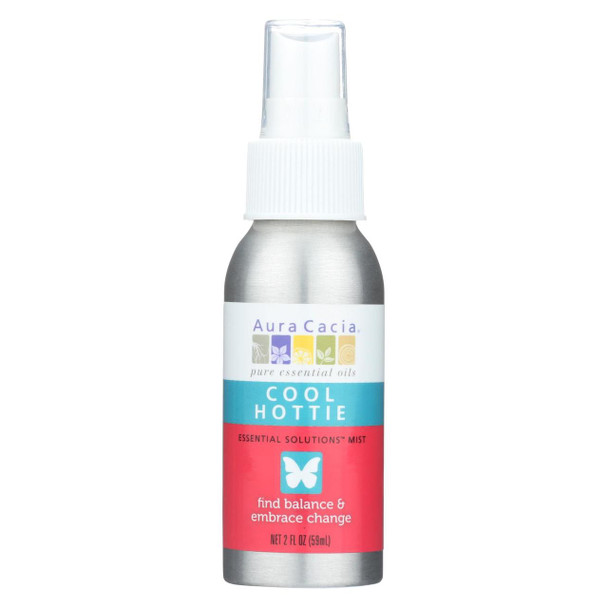 Aura Cacia - Essential Solutions Mist Cool Hottie - 2 fl oz