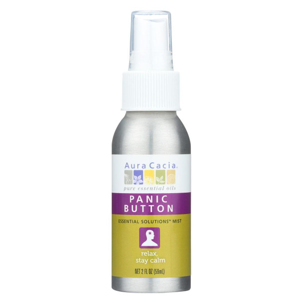 Aura Cacia - Essential Solutions Mist Panic Button - 2 fl oz