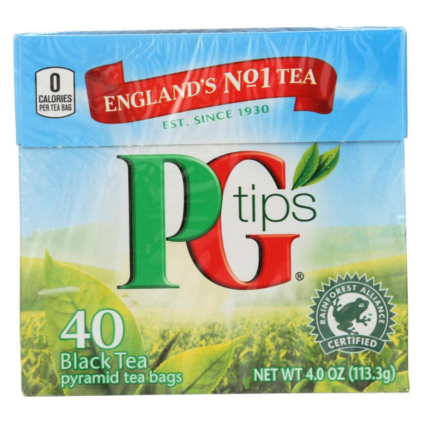 PG Tips Black Tea - Pyramid - 40 Bags