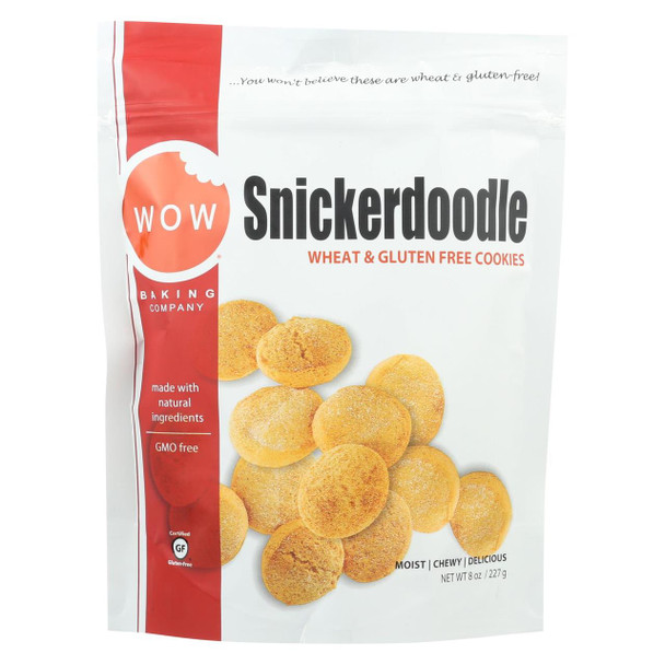 Wow Baking Snickerdoodle Cookie - Case of 12 - 8 oz.