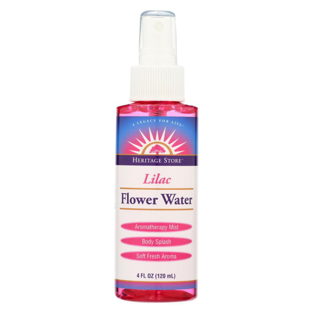 Heritage Store Flower Water - Lilac - 4 oz