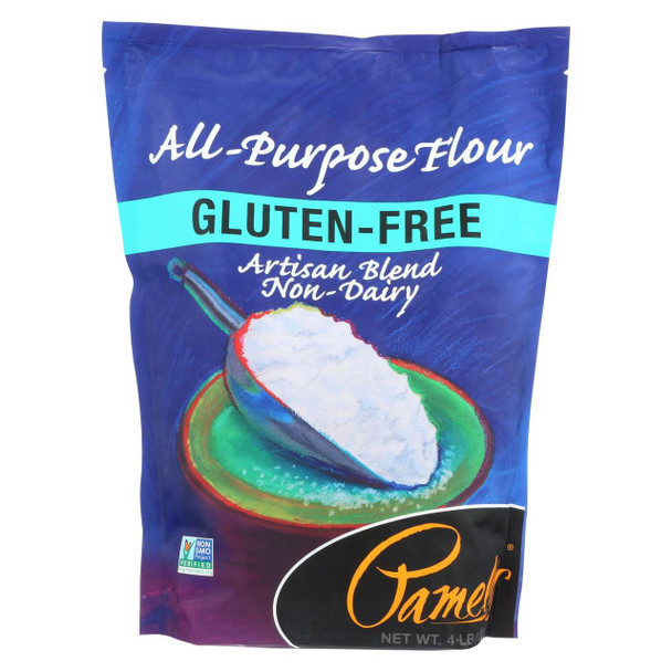 Pamela's Products - All-Purpose Artisan Blend - Flour - Case of 3 - 4 lb.