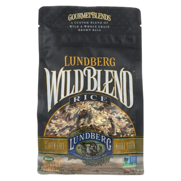 Lundberg Family Farms Wild Blend Rice - Case of 6 - 1 lb.