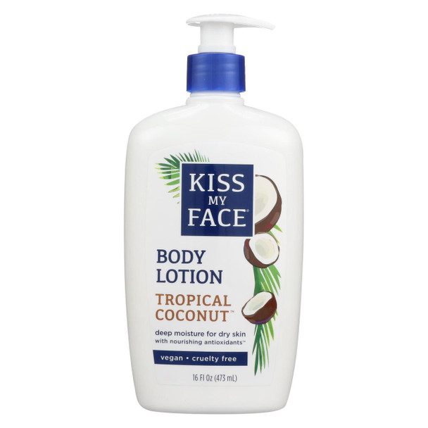 Kiss My Face Moisturizer - Coconut - 16 fl oz