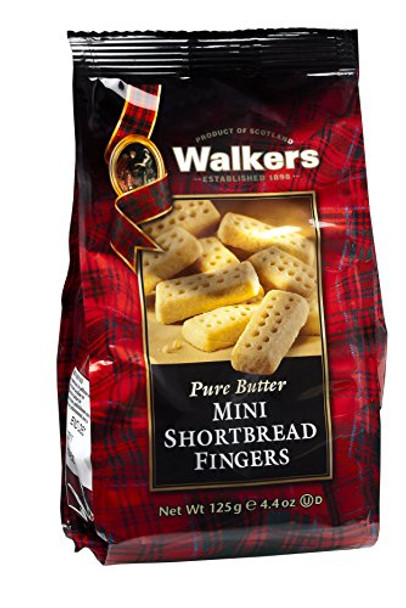 Walkers Shortbread Mini Fingers - Case of 6 - 4.4 oz