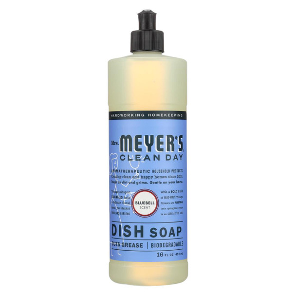 Mrs. Meyer's Clean Day - Liquid Dish Soap - Bluebell - 16 oz