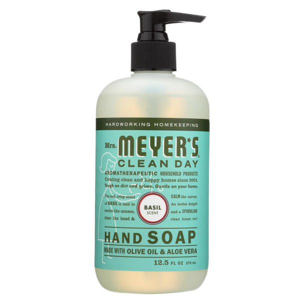 Mrs. Meyer's Clean Day - Liquid Hand Soap - Basil - 12.5 oz