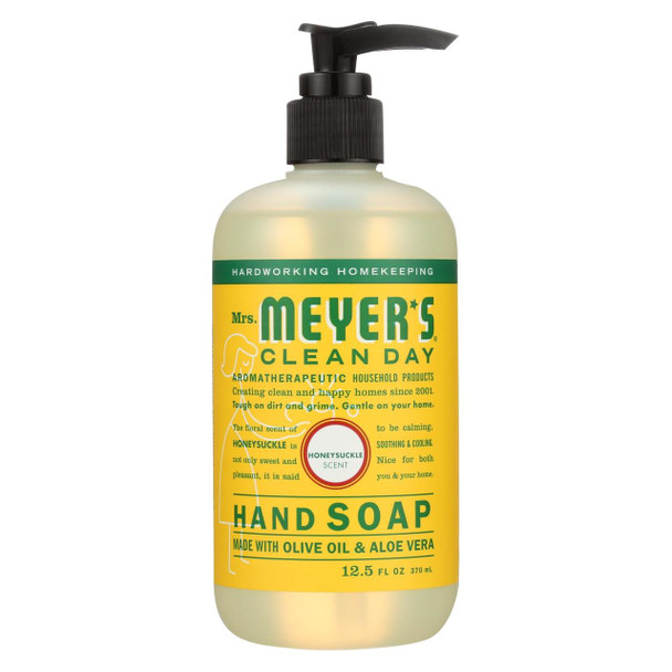 Mrs. Meyer's Clean Day - Liquid Hand Soap - Honeysuckle - 12.5 oz