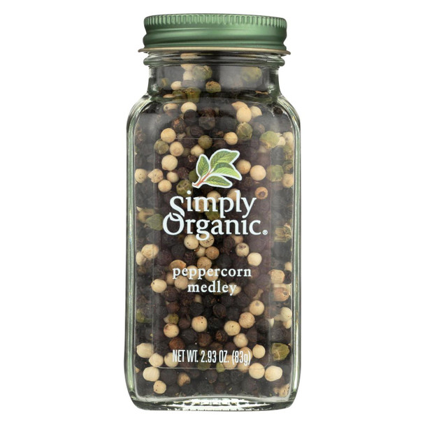 Simply Organic Peppercorn Medley - Case of 6 - 2.93 oz.