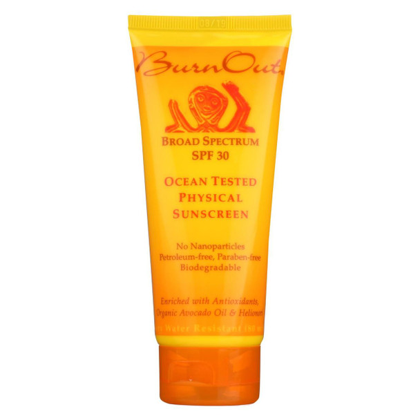 Burn Out - Physical Sunscreen - Ocean Tested - SPF 30 - 3.4 oz