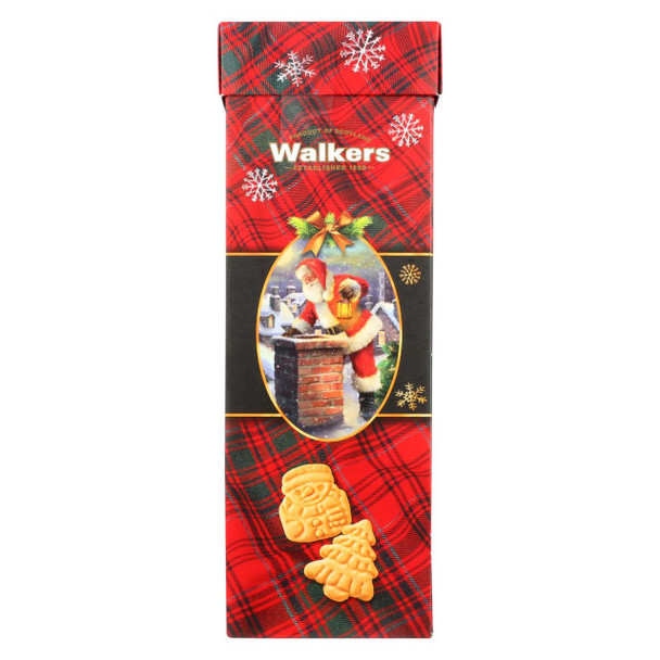 Walkers Shortbread Festive Drums - Pure Butter - Case of 12 - 8.8 oz.