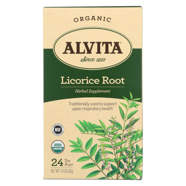 Alvita Tea Licorice Root - 24 Bag