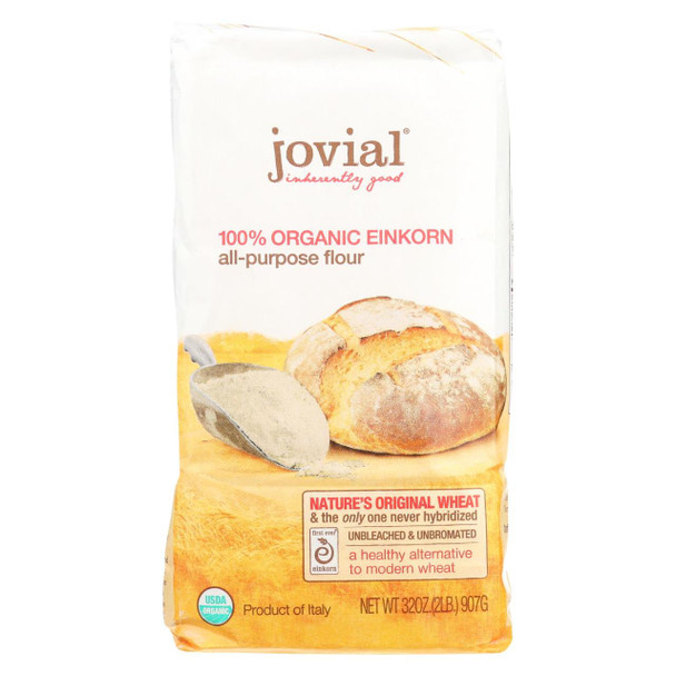 Jovial - Flour - Organic - Einkorn - All-Purpose - 32 oz - case of 10