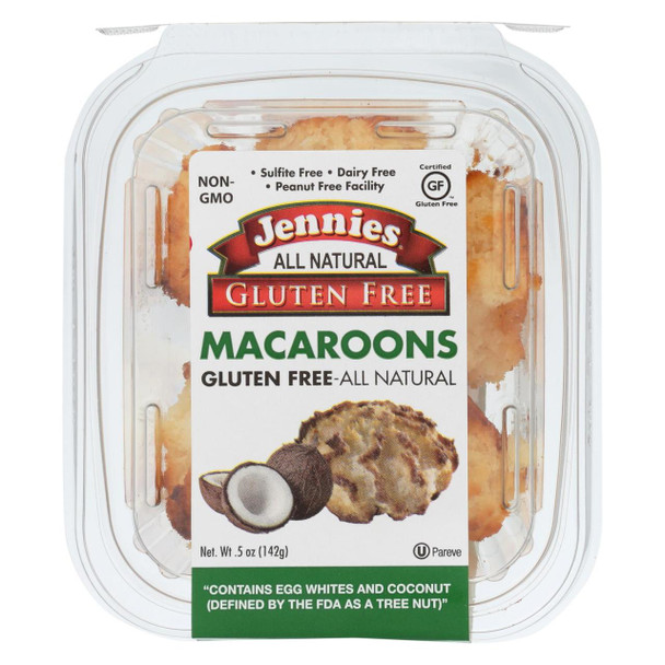 Jennie's Coconut Macaroon - Coconut - Case of 12 - 5 oz.