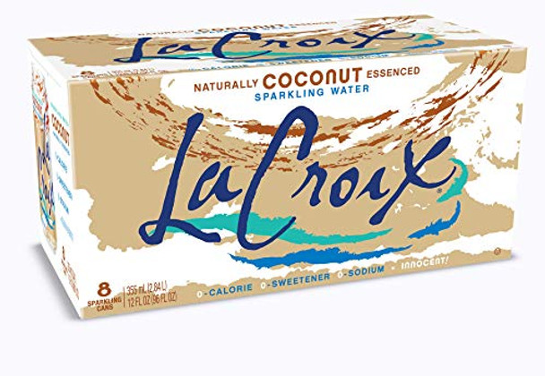 Lacroix Sparkling Water - Coconut - Case of 3 - 12 Fl oz.