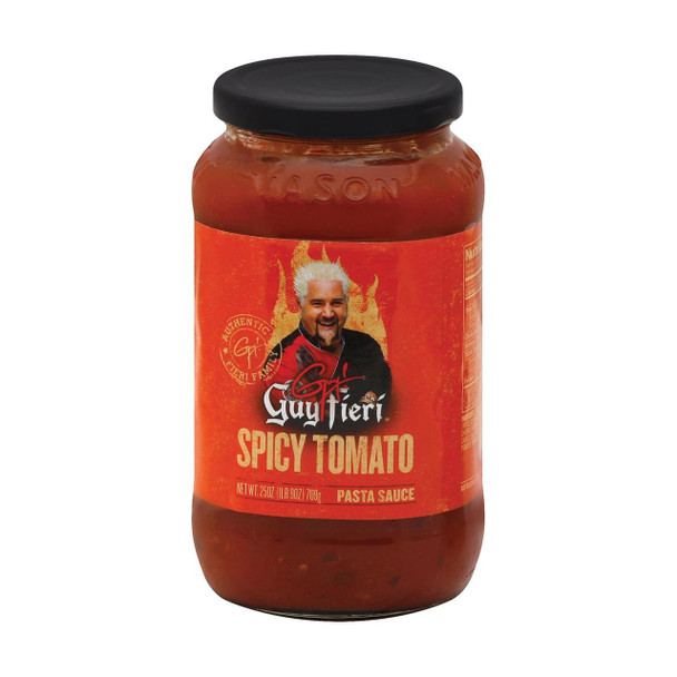 Guy Fieri - Pasta Sce Spicy Tomato - CS of 6-25 OZ