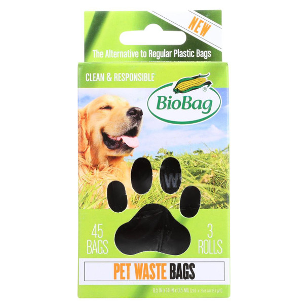 BioBag - Dog Waste Bags - Case of 12 - 45 Count