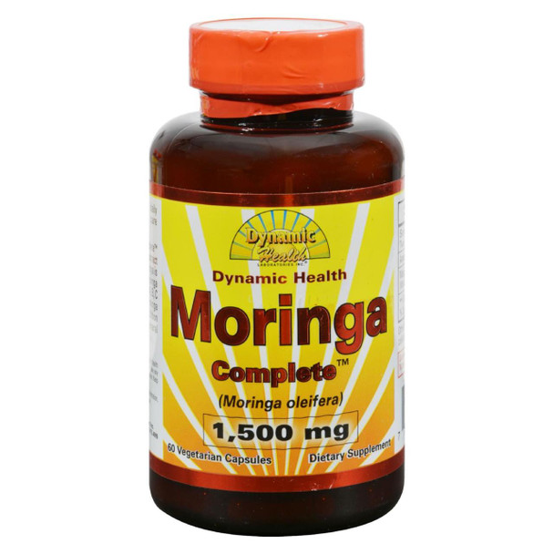 Dynamic Health Moringa Complete - 1500 mg - 60 Vegetarian Capsules