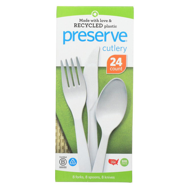 Preserve Cutlery - Medium Weight - Case of 12 - 24 Count