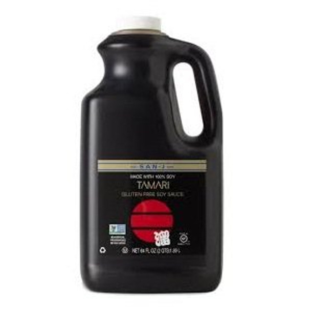 San-J Sauce - Tamari Reduced Sodium - Case of 40 - 5 Gal