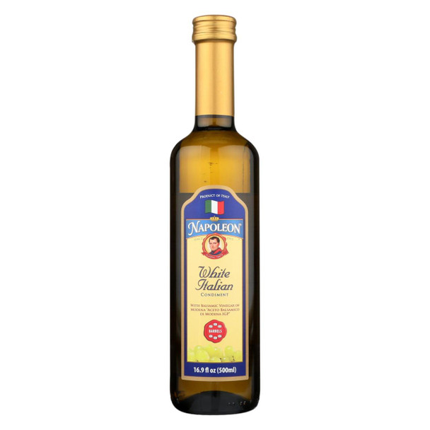 Napoleon Vinegar - White Balsamic - Case of 6 - 17 oz.