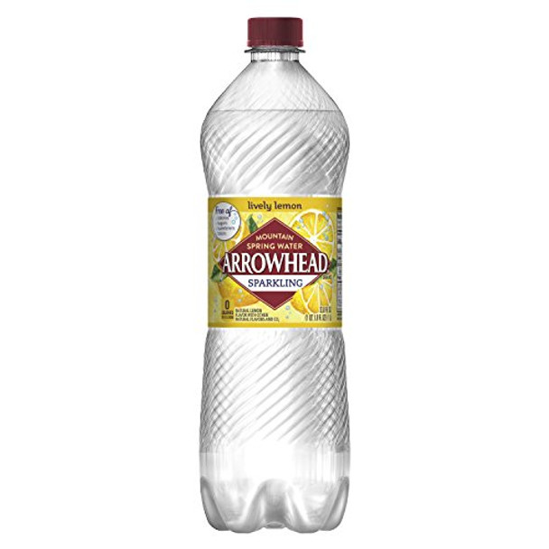 Arrowhead Spring Water - Lively Lemon - Case of 12 - 1 Ltr