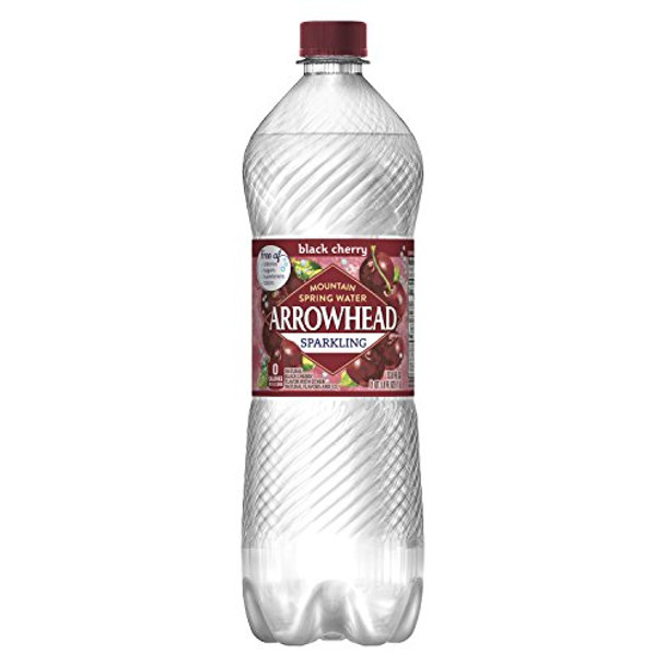 Arrowhead Spring Water - Black Cherry - Case of 12 - 1 Ltr