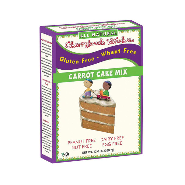 Cherrybrook Kitchen Carrot Cake Mix Wheat Free Gluten Free - Case of 6 - 12.5 oz