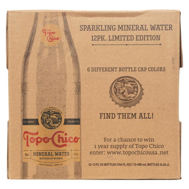 Topo Chico - Water Mineral - CS of 12-12 FZ