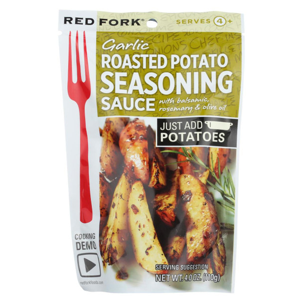 Red Fork Seasoning Sauce - Roasted Sweet Potato - Case of 8 - 4 oz.