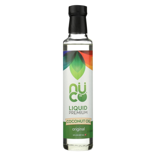 Nuco Coconut Oil - Premium - Original - Case of 6 - 8 fl oz