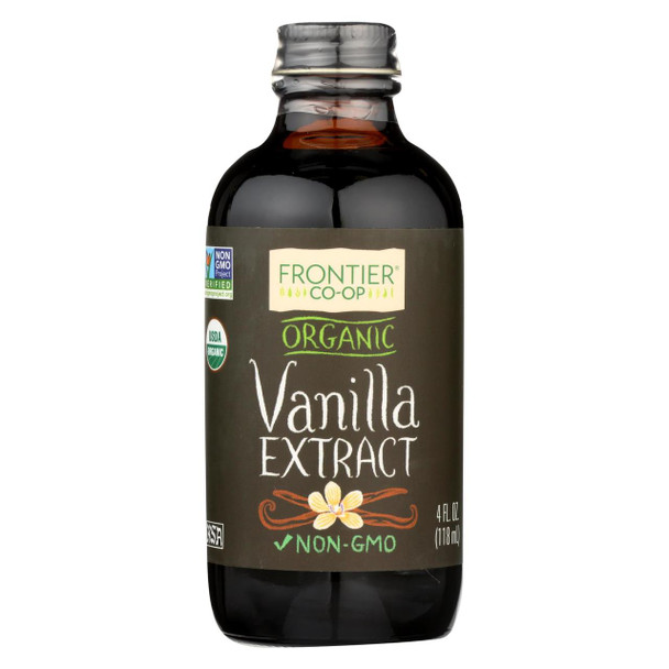 Frontier Herb Vanilla Extract - Organic - 4 oz