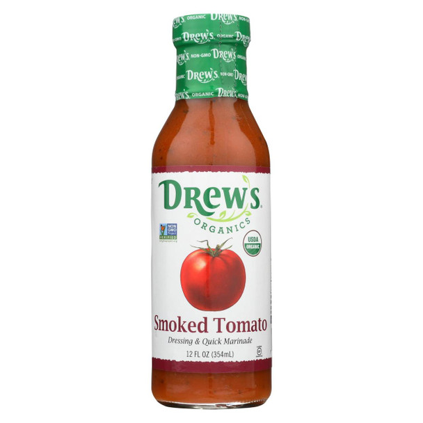 Drew's Organics - Salad Dressing - Smoked Tomato - Case of 6 - 12 fl oz.