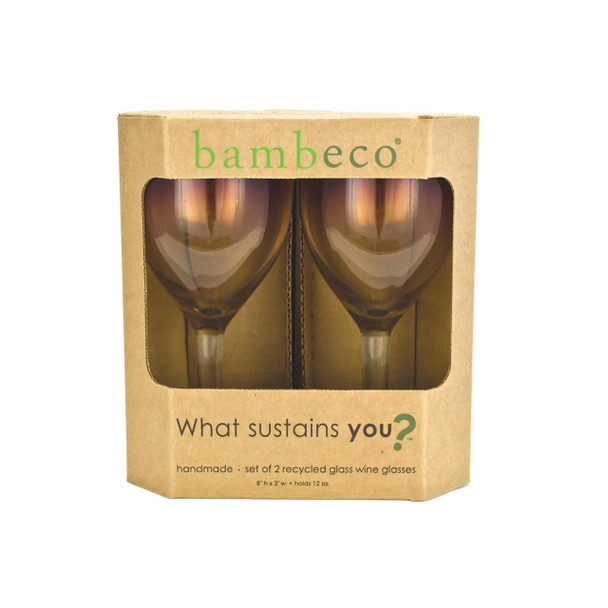 Bambeco Rioja Recycled Wine Glass - Case of 6