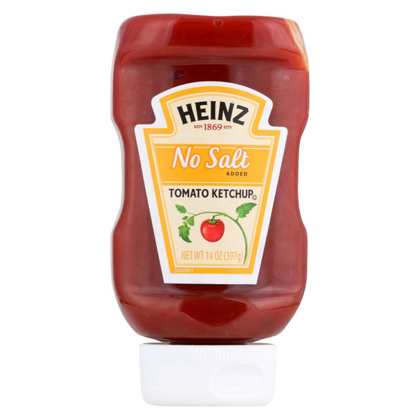Heinz - Ketchup No Salt - CS of 6-14 OZ