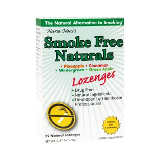 Three Lollies Smoke Free - Natural Lozenges - 12 Count